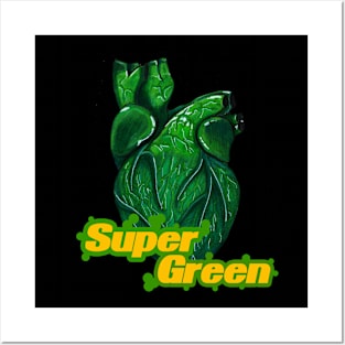 Super Green Posters and Art